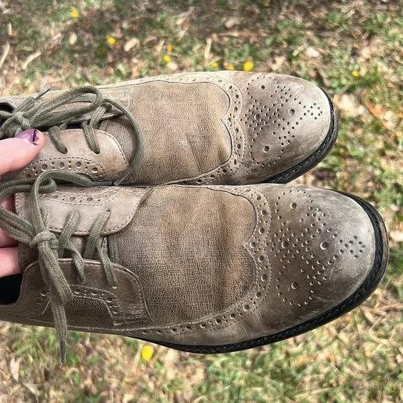 JOHN VARVATOS loafers leather lace - Picture 5 of 6